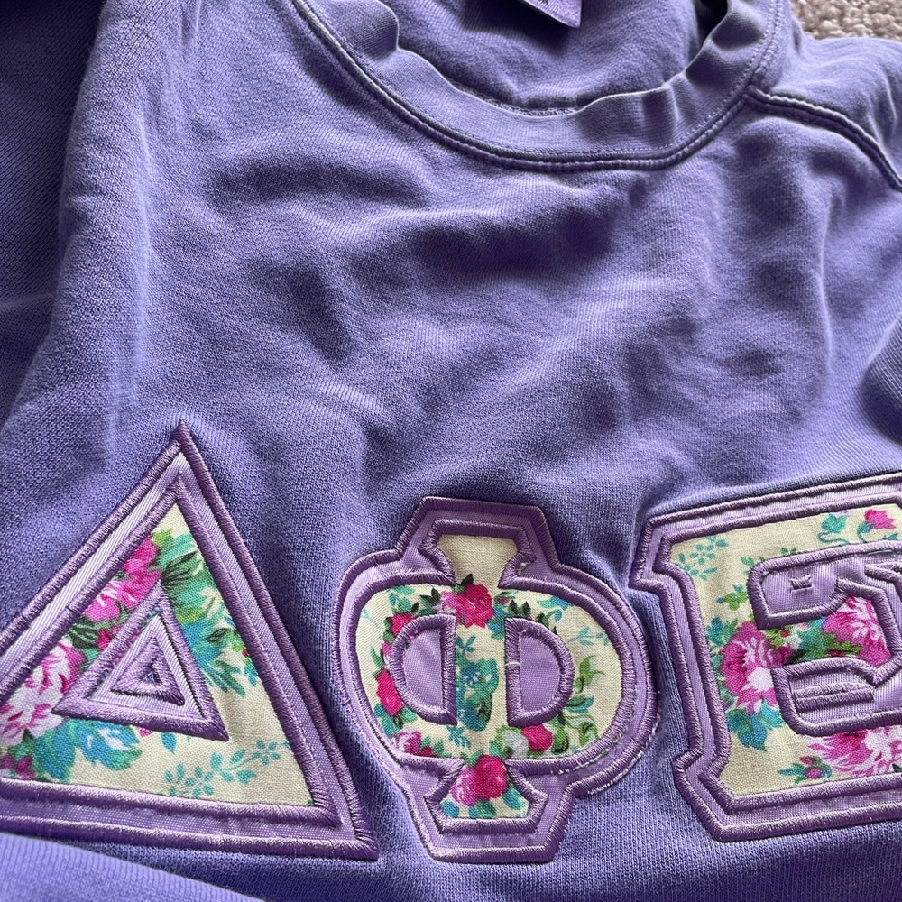 Dphie delta phi epsilon crewneck
